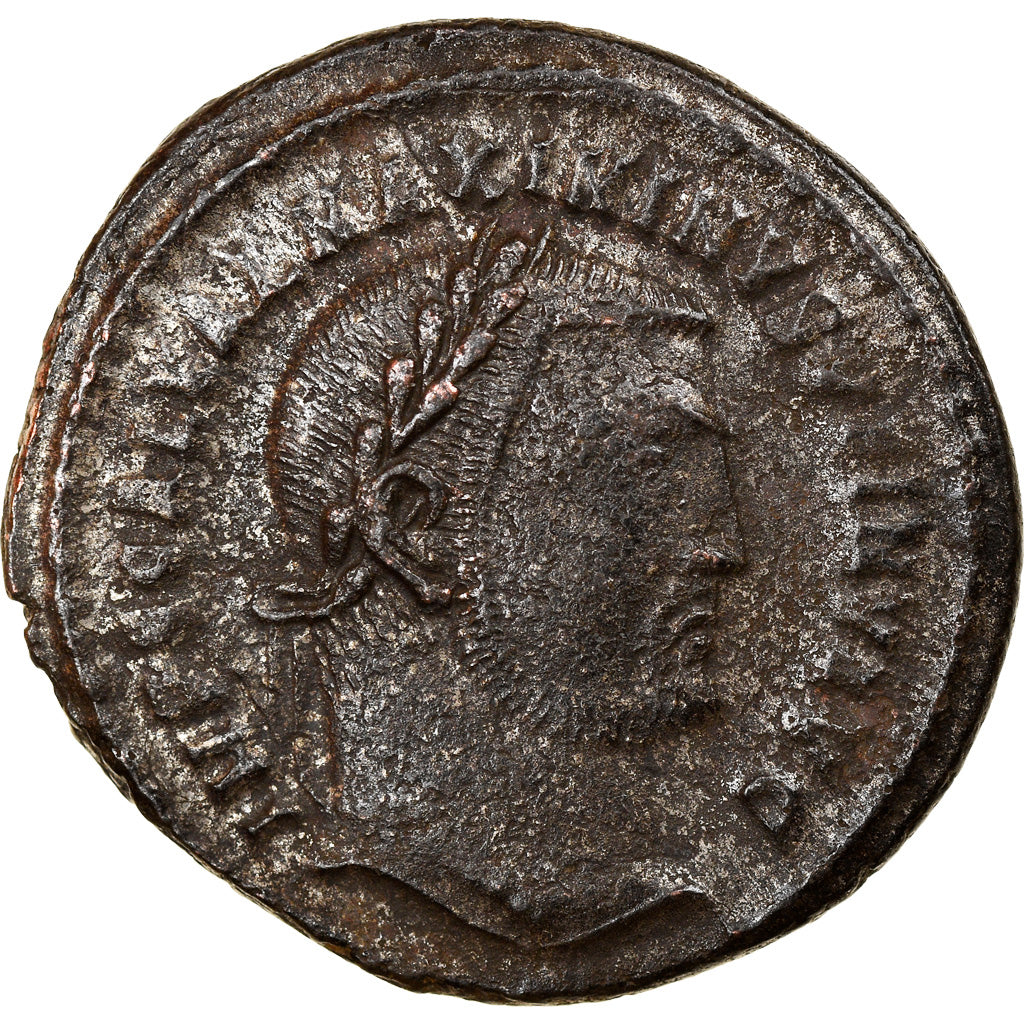 Coin, Maximinus II, Follis, 312, Heraclea, AU(50-53), Bronze, RIC:69A
