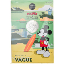 France, Monnaie de Paris, 10 Euro, Mickey (Biarritz), 2018, Paris, MS(65-70)
