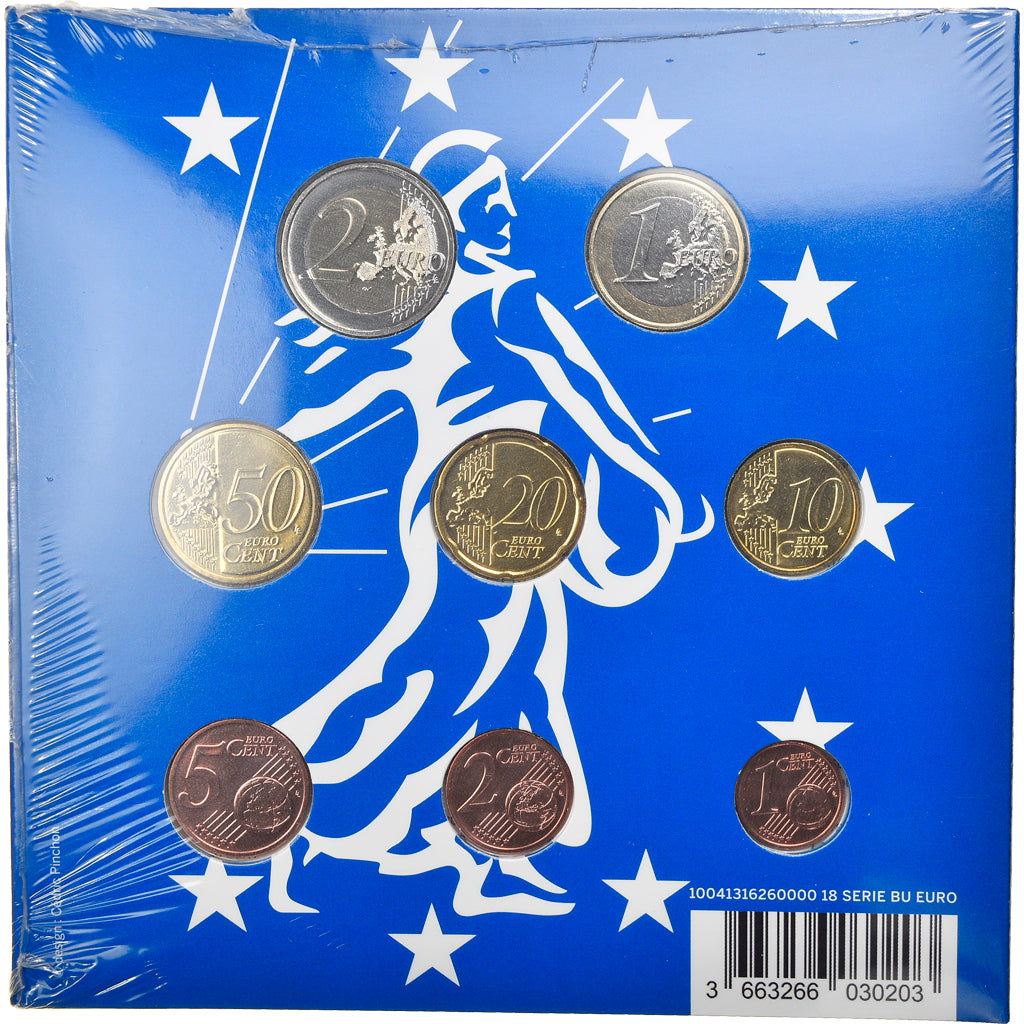 France, Monnaie de Paris, Coffret, 2018, Paris, BU, FDC