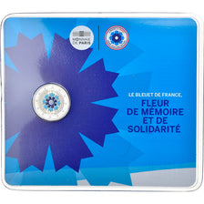 Francia, Monnaie de Paris, 2 Euro, Le Bleuet de France, 2018, BU, FDC