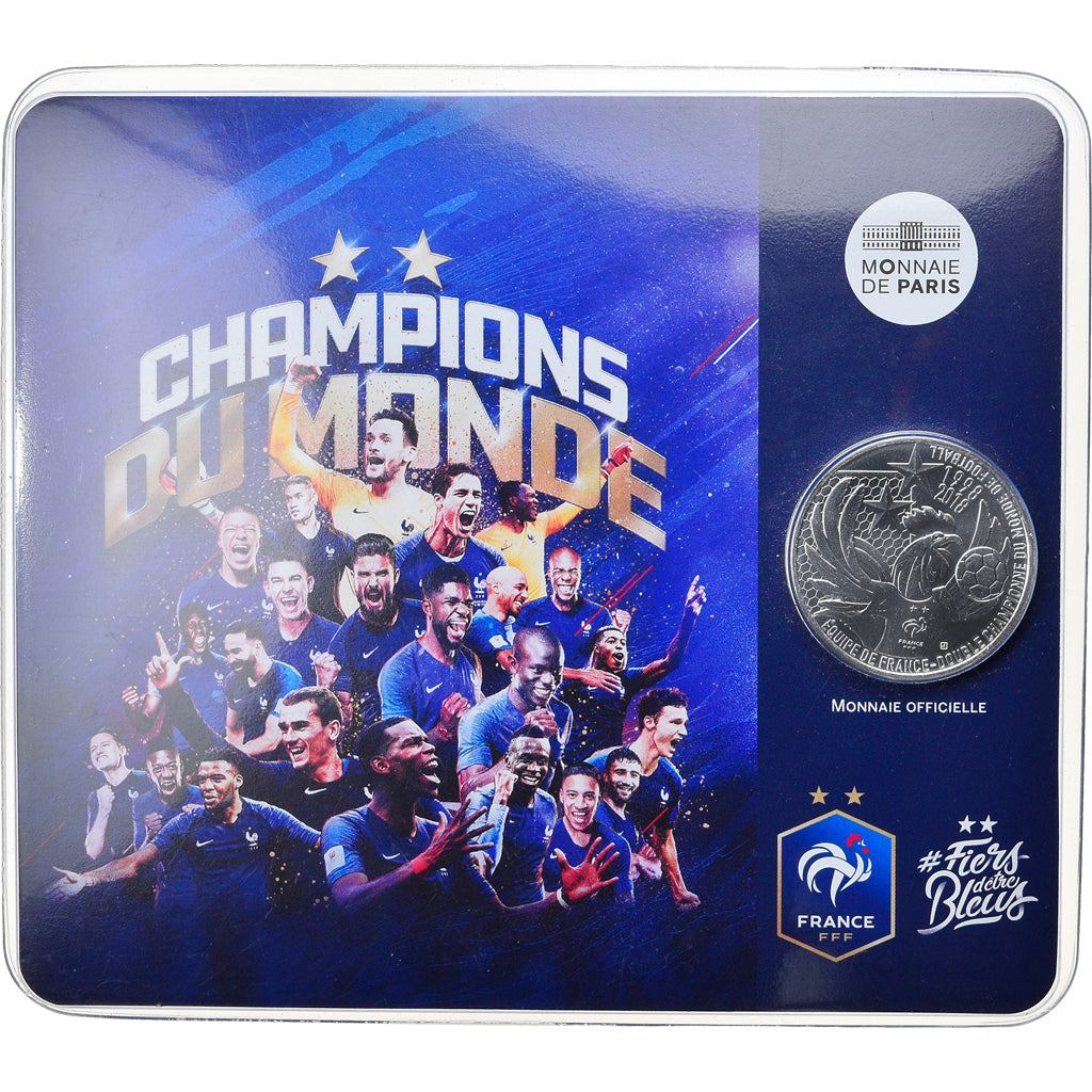 France, Monnaie de Paris, 10 Euro, La France - Championne du Monde, 2018, BU