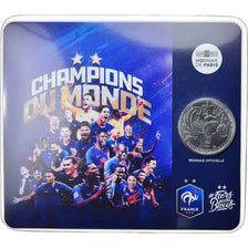 France, Monnaie de Paris, 10 Euro, La France - Championne du Monde, 2018, BU