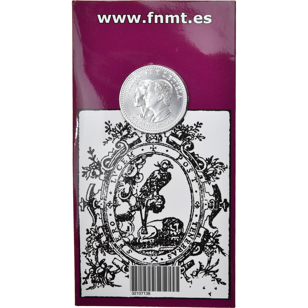Spain, 30 Euro, Miguel de Cervantes, 2016, Madrid, MS(65-70), Silver