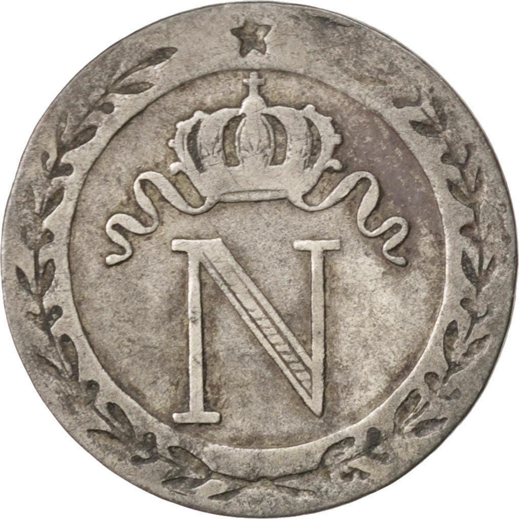 Münze, Frankreich, Napoléon I, 10 Centimes, 1809, La Rochelle, SS, Billon