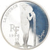 Coin, France, Ingres - La Source, 10 Francs-1.5 Euro, 1996, MS(65-70), Silver