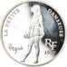 Coin, France, La petite Danseuse, 10 Francs-1.5 Euro, 1997, MS(65-70), Silver