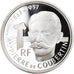 Coin, France, Pierre de Coubertin, 100 Francs, 1991, ESSAI, MS(65-70), Silver