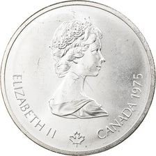 Coin, Canada, Olympic Games - Hurdles, 10 Dollars, 1975, MS(63), Silver