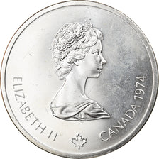 Coin, Canada, Olympic Games - Cycling, 10 Dollars, 1974, MS(63), Silver