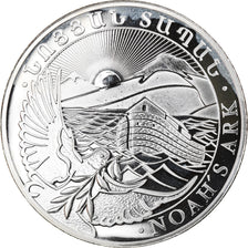Coin, Armenia, Noah's Ark, 500 Dram, 2017, 1 Oz, MS(64), Silver