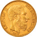 Coin, Belgium, Leopold II, 20 Francs, 20 Frank, 1867, AU(55-58), Gold, KM:32
