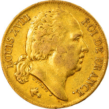 Monnaie, France, Louis XVIII, 20 Francs, 1817, Paris, TB+, Or, Gadoury:1028