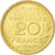 Moneta, Francja, 20 Francs, 1950, MS(63), Aluminium-Brąz, KM:Pn112