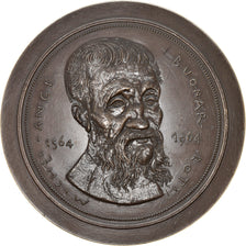 France, Medal, Michel-Ange, Buenor-Roti, Arts & Culture, 1964, AU(50-53), Copper