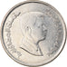 Coin, Jordan, Abdullah II, 10 Piastres, 2000/AH1421, AU(50-53), Nickel plated