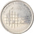 Coin, Jordan, Abdullah II, 10 Piastres, 2000/AH1421, AU(50-53), Nickel plated