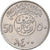 Munten, Saudi Arabië, UNITED KINGDOMS, 50 Halala, 1/2 Riyal, 1980/AH1400, ZF+