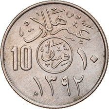 Coin, Saudi Arabia, UNITED KINGDOMS, 10 Halala, 2 Ghirsh, 1972/AH1392