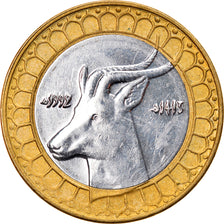 Monnaie, Algeria, 50 Dinars, 1992/AH1413, Algiers, TTB+, Bi-Metallic, KM:126