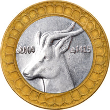 Coin, Algeria, 50 Dinars, 2004 / AH1425, Algiers, EF(40-45), Bi-Metallic, KM:126