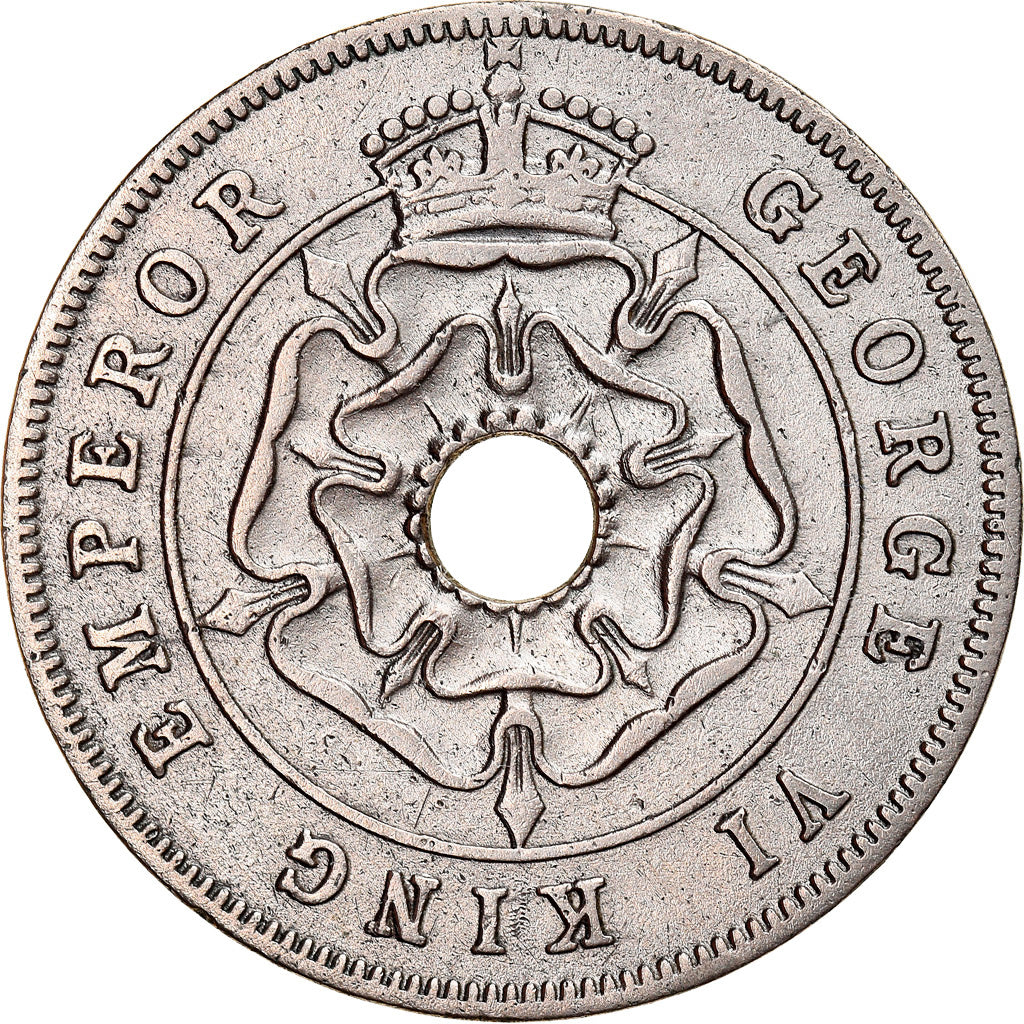Coin, Southern Rhodesia, George VI, Penny, 1941, British Royal Mint, EF(40-45)