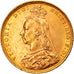 Moeda, Grã-Bretanha, Victoria, Sovereign, 1889, AU(55-58), Dourado, KM:767