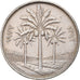 Coin, Iraq, 100 Fils, 1972/AH1392, EF(40-45), Copper-nickel, KM:129