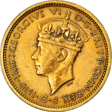 Moneta, BRYTYJSKA AFRYKA ZACHODNIA, George VI, 6 Pence, 1938, AU(50-53)