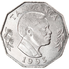 Monnaie, Tanzania, 5 Shilingi, 1993, SPL, Nickel Clad Steel, KM:23a.2