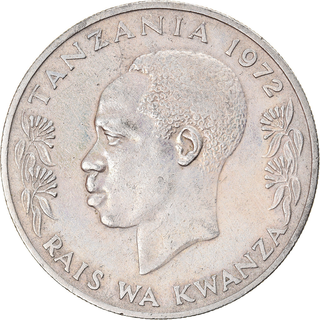 Moneda, Tanzania, Shilingi, 1972, MBC, Cobre - níquel, KM:4