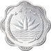 Coin, Bangladesh, 10 Poisha, 1974, MS(63), Aluminum, KM:7