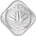 Moneda, Bangladesh, 5 Poisha, 1974, EBC, Aluminio, KM:6