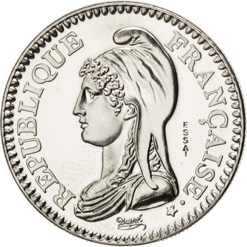 FRANCE, République, Franc, 1992, Paris, KM #1004.1, MS(63), Nickel, 24, Gadoury
