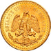 Moneta, Mexico, 50 Pesos, 1921, Mexico City, MS(60-62), Złoto, KM:481