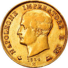 Coin, ITALIAN STATES, KINGDOM OF NAPOLEON, Napoleon I, 40 Lire, 1814, Milan