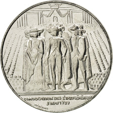 FRANCE, Franc, 1989, KM #E142, MS(63), Nickel, Gadoury #477, 6.00