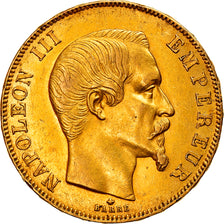 Münze, Frankreich, Napoleon III, 50 Francs, 1859, Strasbourg, SS, Gold