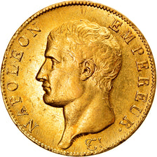 Moeda, França, Napoleon I, 40 Francs, AN 13, Paris, AU(50-53), Dourado