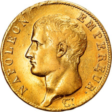 Moeda, França, Napoléon I, 40 Francs, 1806, Paris, EF(40-45), Dourado