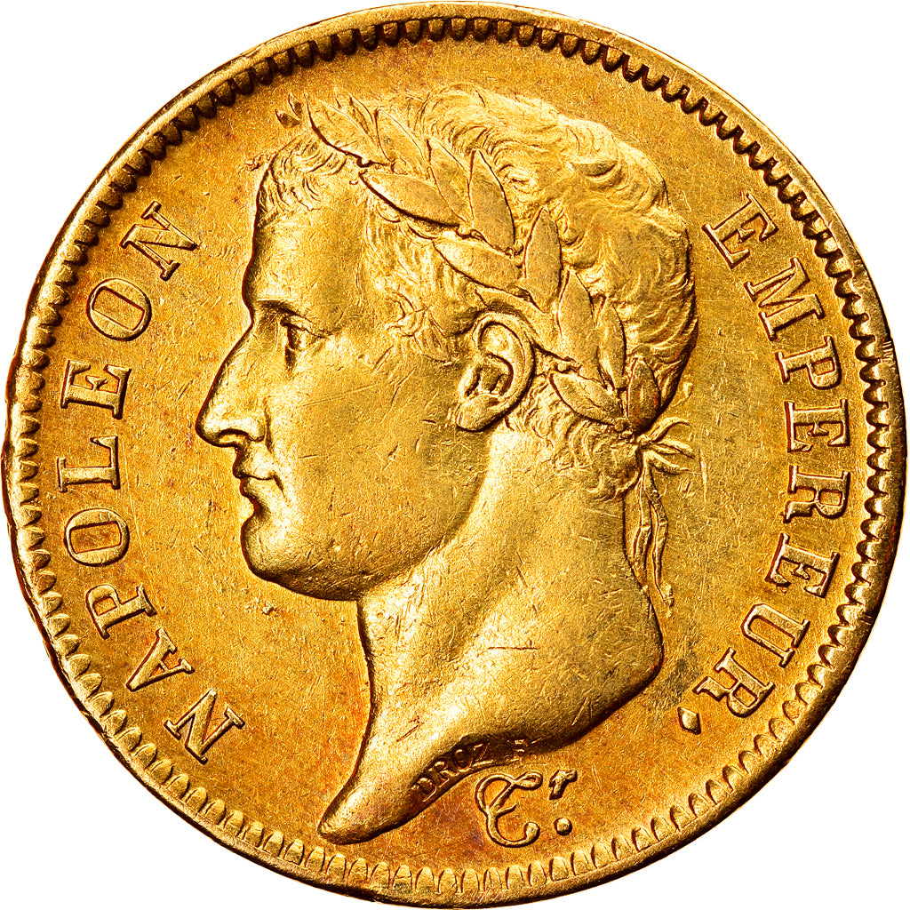 Monnaie, France, Napoléon I, 40 Francs, 1811, Paris, TTB+, Or, Gadoury:1084