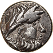 Coin, Danubian Celts, Drachm, 2nd-1st century BC, EF(40-45), Silver