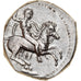 Coin, Calabria, Tarentum, Didrachm, 332-302 BC, MS(60-62), Silver, HN Italy:933