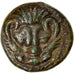 Monnaie, Bruttium, Rhegium, Bronze Æ, 351-280 BC, TTB, Bronze, HN Italy:2536