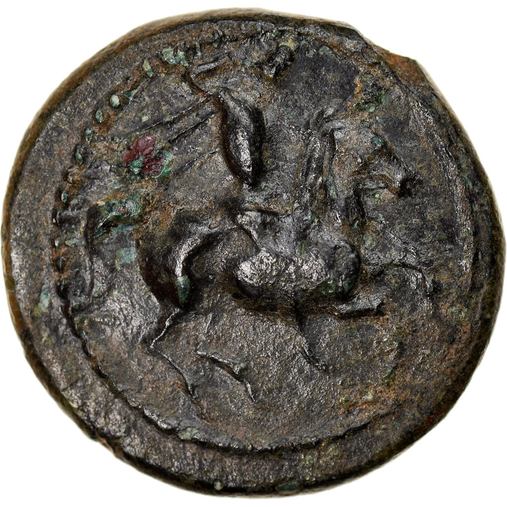 Moneta, Thessaly, Pelinna, Bronze Æ, 400-375 BC, BB+, Bronzo