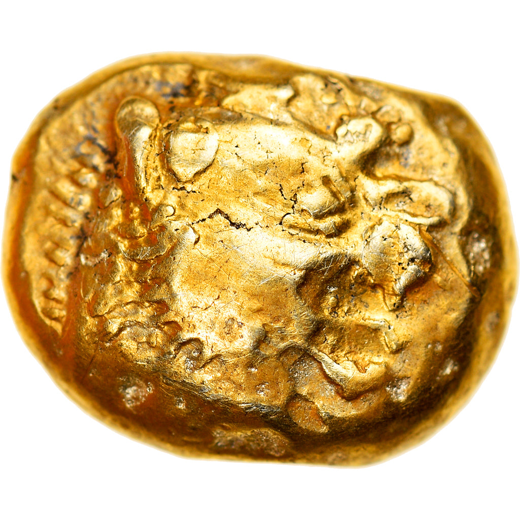 Coin, Lydia, Alyattes, 1/3 Stater, 610-546 BC, Sardes, EF(40-45), Electrum
