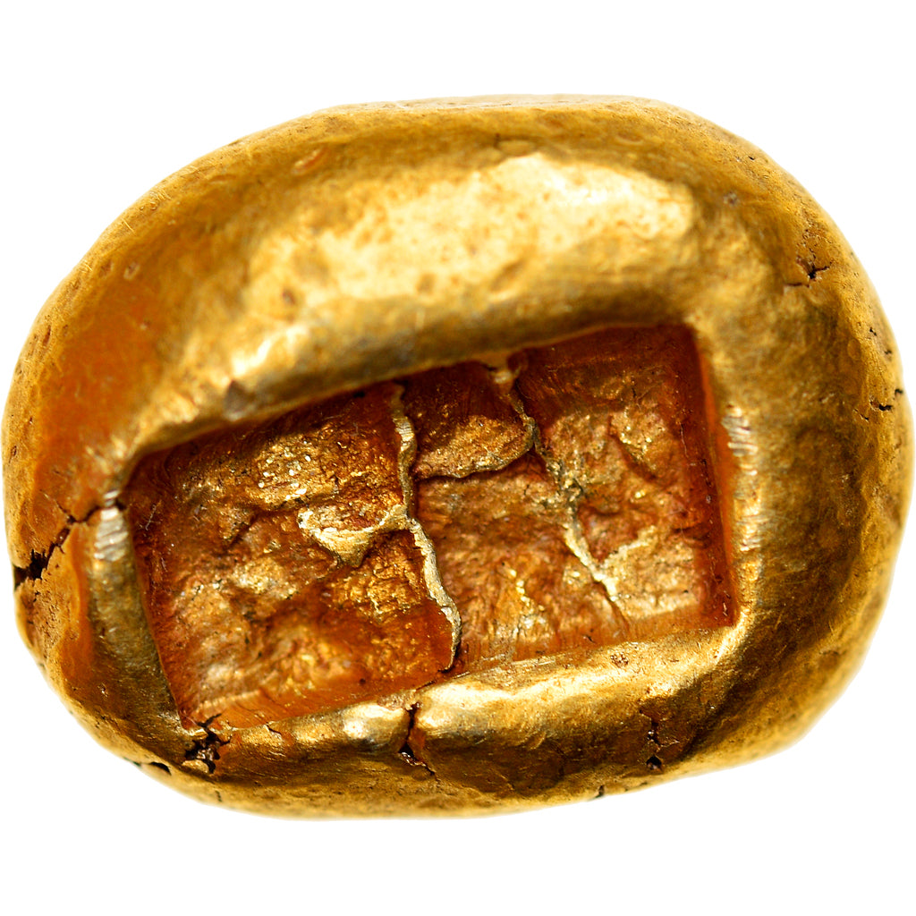 Coin, Lydia, Alyattes, 1/3 Stater, 610-546 BC, Sardes, EF(40-45), Electrum