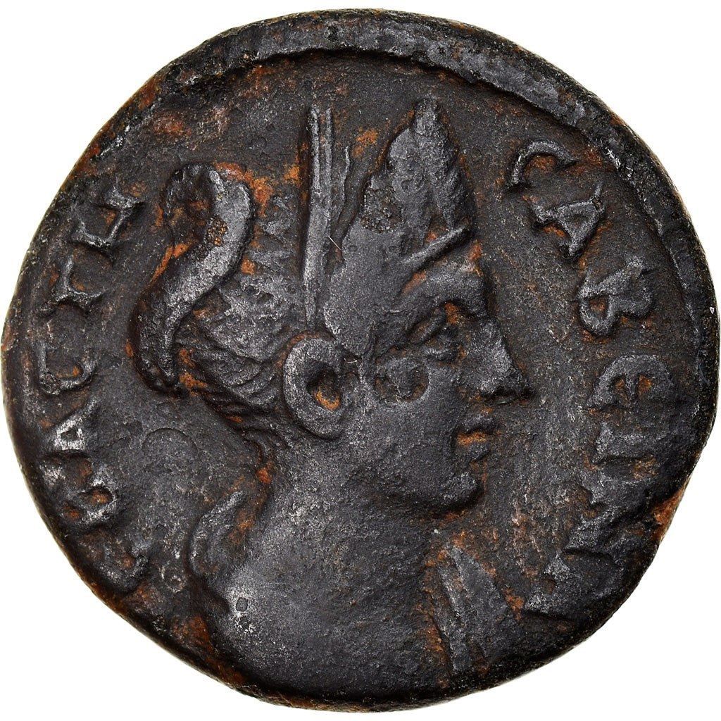 Coin, Phrygia, Aezanis, Hemiassarion, 128-136/7, EF(40-45), Bronze, RPC:2509