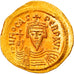 Moneta, Phocas, Solidus, 607-610, Constantinople, MS(64), Złoto, Sear:620