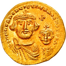 Munten, Heraclius, with Heraclius Constantine, Solidus, 616-625, Constantinople