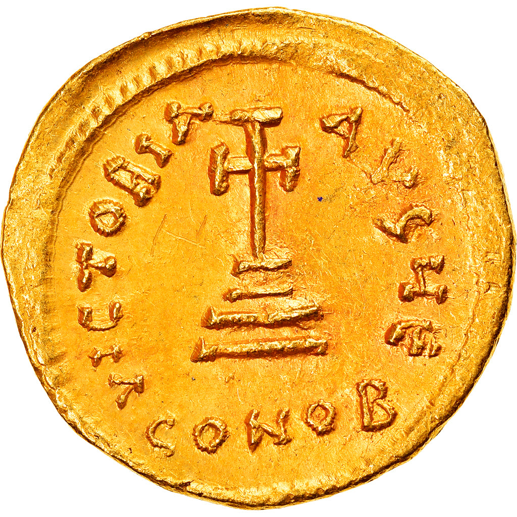 Munten, Heraclius, with Heraclius Constantine, Solidus, 616-625, Constantinople